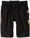 Puma - Kids Boys 2-7 Little Ferrari Short, Black, 6