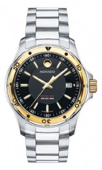 Movado Men's 2600097 Series 800 Two-Tone Performance Steel Case and Bracelet Watch Movado Men's 2600097 Series 800 Two-Tone Performance Steel Case and Bracelet Watch