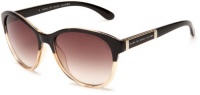 Marc by Marc Jacobs Women's MMJ 225/S 0YSA Cat Eye Sunglasses,Black Beige Frame/Brown Gradient Lens,One Size Marc by Marc Jacobs Women's MMJ 225/S 0YSA Cat Eye Sunglasses,Black Beige Frame/Brown Gradient Lens,One Size