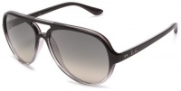 Ray-Ban Cats 5000 823/32 Aviator Sunglasses,Grey Gradient & Transparent Frame/Crystal Grey Gradient Lens,59 mm Ray-Ban Cats 5000 823/32 Aviator Sunglasses,Grey Gradient & Transparent Frame/Crystal Grey Gradient Lens,59 mm
