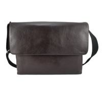 Jack Spade Men's Grain Leather Computer Field Bag, Chocolate Jack Spade Men's Grain Leather Computer Field Bag, Chocolate