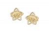 Nickelodeon Dora Girl's 14k Star Stud Earrings