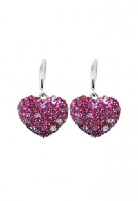 Effy Jewlery Balissima Splash Ruby and Pink Sapphire Heart Earrings Effy Jewlery Balissima Splash Ruby and Pink Sapphire Heart Earrings
