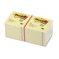 Post-it Original Notes, 3 x 3 Inches, Canary Yellow, 100-Sheet Pads (12 Pads per Pack) Post-it Original Notes, 3 x 3 Inches, Canary Yellow, 100-Sheet Pads (12 Pads per Pack)