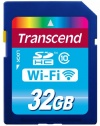 Transcend Information 32 GB Wi-Fi SDHC Class 10 Memory Card (TS32GWSDHC10)