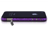Verizon iPhone 4 Sparkling Vinyl Antenna Wrap - Sparkling Amethyst Verizon iPhone 4 Sparkling Vinyl Antenna Wrap - Sparkling Amethyst