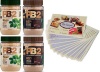 Powdered Peanut Butter - 85% Less Fat and Calories - 4 Pack - 2 PB2 Jars and 2 PB2 Cocoa Jars - 6.5oz Each - Free Bonus PB2 Recipe Cards Included (17 Cards in Total)