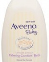 Aveeno Baby Calming Comfort Bath, Lavender & Vanilla, 18-Fluid Ounces Bottles (Pack of 3)