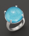 Lisa Nik Sterling Silver Ocean Ring