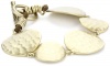 Kenneth Cole New York Gold-Tone Circle Disk Toggle Bracelet