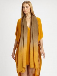 This colorful, ultra-soft wrap is rendered in a finespun bamboo/linen blend.40 X 8650% linen/50% bambooDry cleanMade in Italy This colorful, ultra-soft wrap is rendered in a finespun bamboo/linen blend.40 X 8650% linen/50% bambooDry cleanMade in Italy
