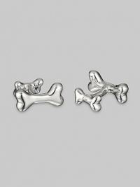 Perfect gift for the dog lover, crafted in polished sterling silver. Length, about 1 Made in USA Perfect gift for the dog lover, crafted in polished sterling silver. Length, about 1 Made in USA