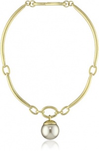 Anne Klein Gold-Tone Single Pearl Necklace Anne Klein Gold-Tone Single Pearl Necklace