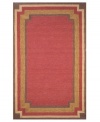 Indoors or out, this versatile rug offers inviting style and just the right amount of softness. A durable blend of polypropylene and acrylic fibers make the Promenade rug a lasting addition to patios, pool-sides or family rooms. UV-stabilized to resist fading from sunlight.