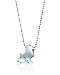 What's your sign? This beautifully rendered Lion pendant necklace will help your stars align in polished sterling silver.