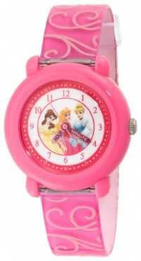 Disney Kids' PN1005 Princess Time Teacher Pink Strap Watch Disney Kids' PN1005 Princess Time Teacher Pink Strap Watch
