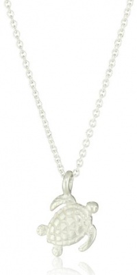 Dogeared Jewels and Gifts Reminder Live in the Moment Sterling Silver Turtle Pendant Necklace Dogeared Jewels and Gifts Reminder Live in the Moment Sterling Silver Turtle Pendant Necklace