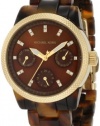 Michael Kors Quartz Brown Gem Dial Totoiseshell Band - Women's Watch MK5399