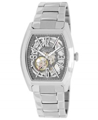 What you see is what you get -- and that's exact precision in a stylish package. This automatic watch from Kenneth Cole New York features a skeleton dial, highlighting the innerworkings of the watch. What you see is what you get -- and that's exact precision in a stylish package. This automatic watch from Kenneth Cole New York features a skeleton dial, highlighting the innerworkings of the watch.