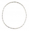 Studio 925 Versa Matte 18K Yellow Gold Vermeil and CZ Sterling Silver Necklace
