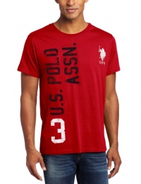 U.S. Polo Assn. Men's T-Shirt with Vertical Logo U.S. Polo Assn. Men's T-Shirt with Vertical Logo