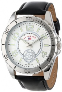 U.S. Polo Assn. Classic Men's US5159 Silver Dial Black Strap Watch U.S. Polo Assn. Classic Men's US5159 Silver Dial Black Strap Watch