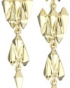 Rachel Leigh Tryst Gold Statement Drop Earrings
