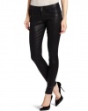 True Religion Women's Halle Super Vixen Skinny Jean, Black, 26