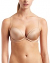 ck one Women's Microfiber Convertible Push Up, Bare, 32B
