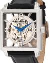 Stuhrling Original Men's 333N.33152 Classic Winchester Plaza Automatic Skeleton Silver Tone Watch