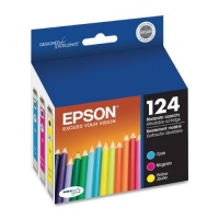 Epson DURABrite T124520 Ultra 124 Moderate-capacity Inkjet Cartridge Color Multipack -1 Cyan/1 Magenta/1 Yellow Epson DURABrite T124520 Ultra 124 Moderate-capacity Inkjet Cartridge Color Multipack -1 Cyan/1 Magenta/1 Yellow