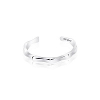 Sterling Silver Toe Ring Bamboo Style, One Size Fits All Sterling Silver Toe Ring Bamboo Style, One Size Fits All