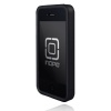 Incipio iPhone 4/4S NGP Semi-Rigid Soft Shell Case - 1 Pack - Retail Packaging - Matte Translucent Mercury Gray