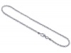 Sterling Silver Rope Chain Anklet 10 inch Ankle Bracelet with Lobster Clasp
