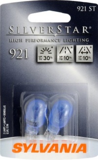 Sylvania 921 ST SilverStar High Performance Halogen Miniature Lamp, (Pack of 2) Sylvania 921 ST SilverStar High Performance Halogen Miniature Lamp, (Pack of 2)