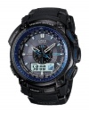 Casio Protrek Quartz Black Dial Atomic/ Solar Men's Watch - PRW5000Y-1