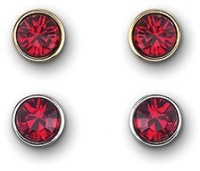 Swarovski Harley Siam Pierced Earrings Set Swarovski Harley Siam Pierced Earrings Set