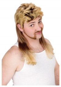 Super Mullet Costume Wig Super Mullet Costume Wig