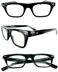 Wayfarer Geek-Chic designer fashion reading glasses for youthful men who read in style. Black 2.50 Wayfarer Geek-Chic designer fashion reading glasses for youthful men who read in style. Black 2.50