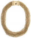 Michael Kors Multi-Strand Bead Necklace - Gold