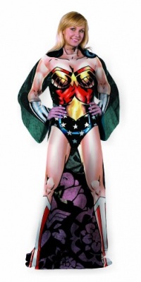 Wonder Woman Being Strong Costume Comfy Throw Wonder Woman Being Strong Costume Comfy Throw