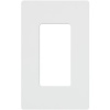 Lutron CW-1-WH 1-Gang Claro Wall Plate, White