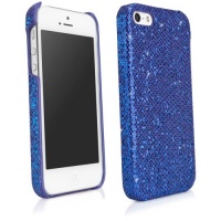 BoxWave Glamour & Glitz Apple iPhone 5 Case - Slim Snap-On Glitter Case, Fun Colorful Sparkle Case for your Apple iPhone 5! - Apple iPhone 5 Cases and Covers (Sapphire Blue) BoxWave Glamour & Glitz Apple iPhone 5 Case - Slim Snap-On Glitter Case, Fun Colorful Sparkle Case for your Apple iPhone 5! - Apple iPhone 5 Cases and Covers (Sapphire Blue)