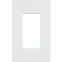 Lutron CW-1-WH 1-Gang Claro Wall Plate, White Lutron CW-1-WH 1-Gang Claro Wall Plate, White