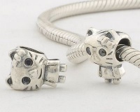 Hello Kitty Cat 925 Sterling Silver Antique Silver Charm/bead for Pandora, Biagi, Chamilia, Troll and More Bracelets