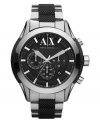 The epitome of timepiece expertise, this AX Armani Exchange watch gleams with style.
