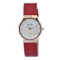 Skagen Women's 635SRLS Quartz Mother-Of-Pearl Dial Stainless Steel Watch Skagen Women's 635SRLS Quartz Mother-Of-Pearl Dial Stainless Steel Watch