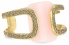 Kenneth Cole New York Modern Rose Pave Rectangle Bead Cuff Bracelet