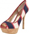 Guess Women's Nanci2 Peep-Toe Pump