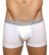 2(X)ist Lift Dual Lifting No-Show Trunk Boxer-Briefs (Large, White) 2(X)ist Lift Dual Lifting No-Show Trunk Boxer-Briefs (Large, White)